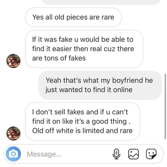 Offwhite carravagio crewneck sz xxl - Picture 7 of 9